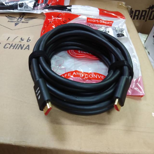 Kabel HDMI 5Meter Versi 2.0 High Speed Full HD