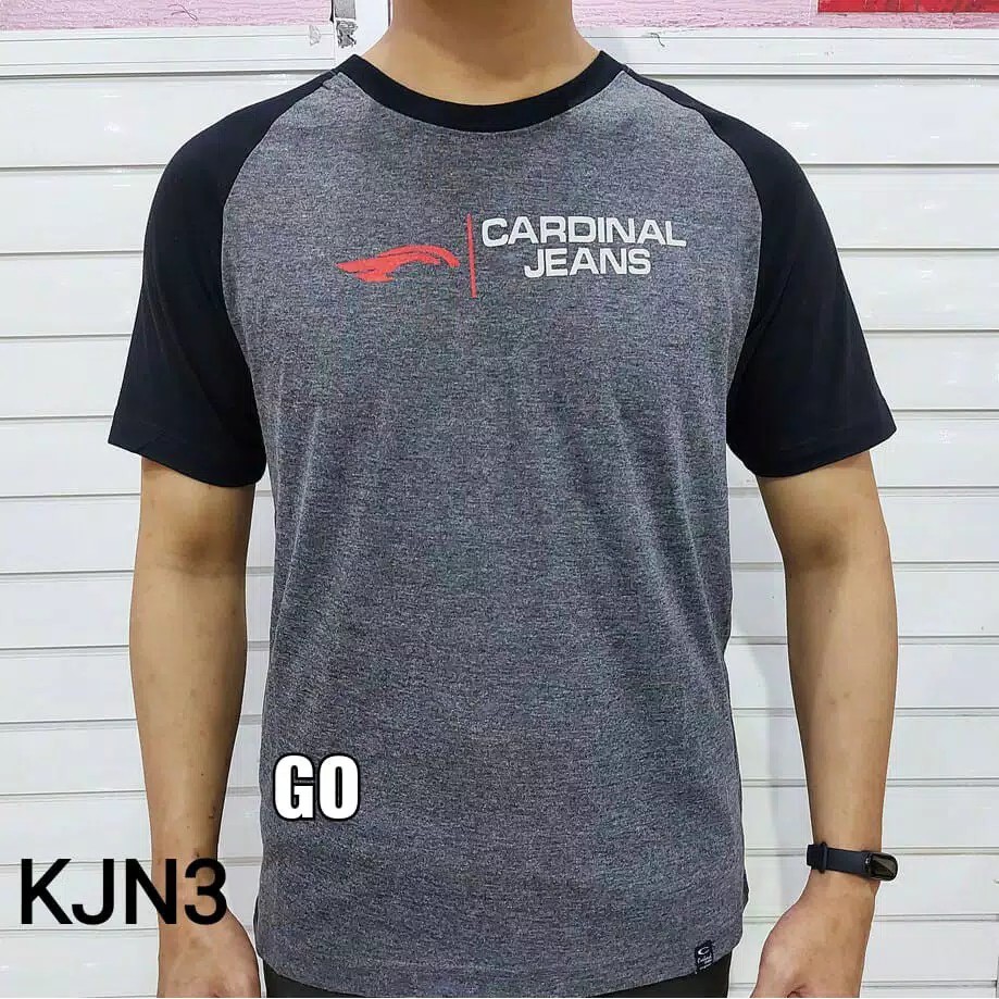 BB KJN CARDINAL JEANS KAOS T-Shirt Cowok Baju Cowok Kaos Cardinal Keren!!!