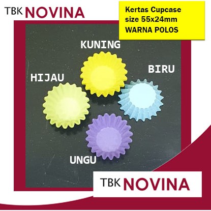 [ECER 100LBR ] Kertas Nastar Cupcake Cupcase MINI - Paper Cupcake / Alas Nastar