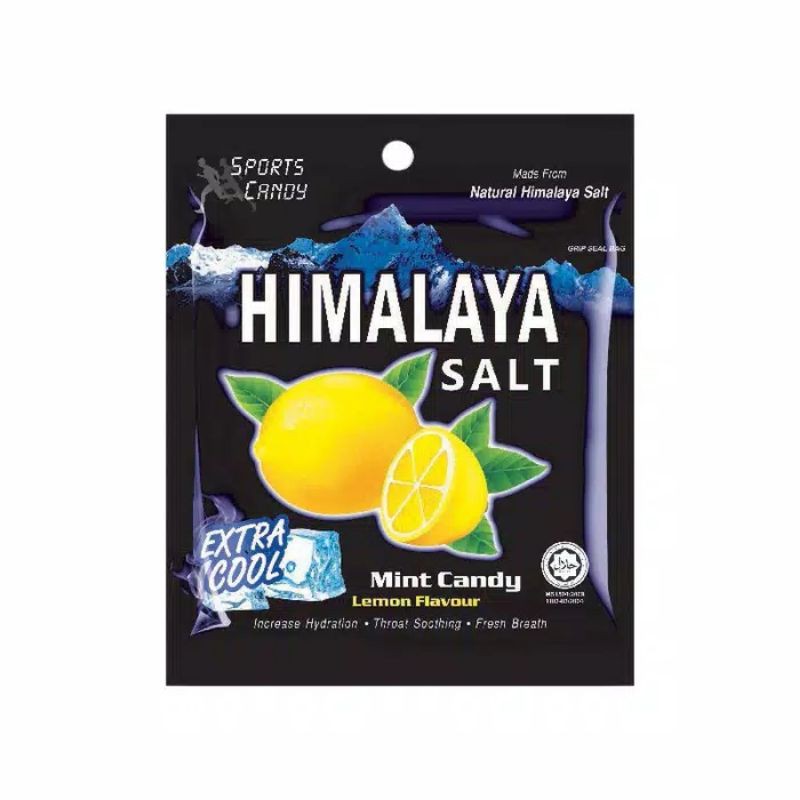 

PERMEN BIG FOOT HIMALAYA SALT SPORT CANDY LEMON MINT FLAVOUR 15gr