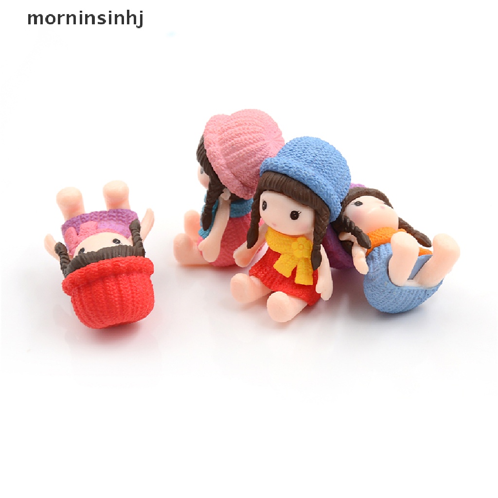 Mornin 1PC Miniatur Anak Perempuan Untuk Dekorasi Taman Minifairy Gardenkerajinan Diy