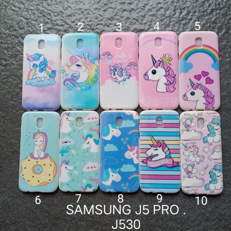 Case gambar Samsung J5 pro J530 motif cewek ( 2 motif ) soft softcase softshell silikon cover casing kesing housing