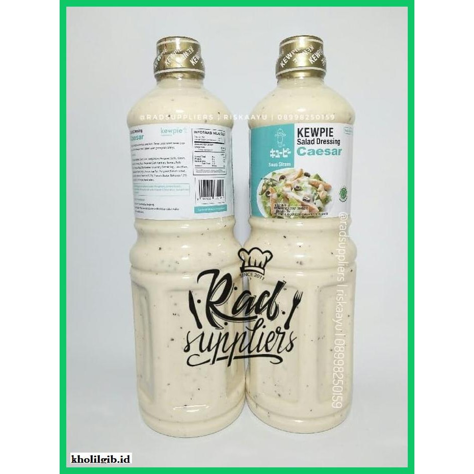 

gnidderdsaus- kewpie salad dressing caesar 1liter -asliiiiii.