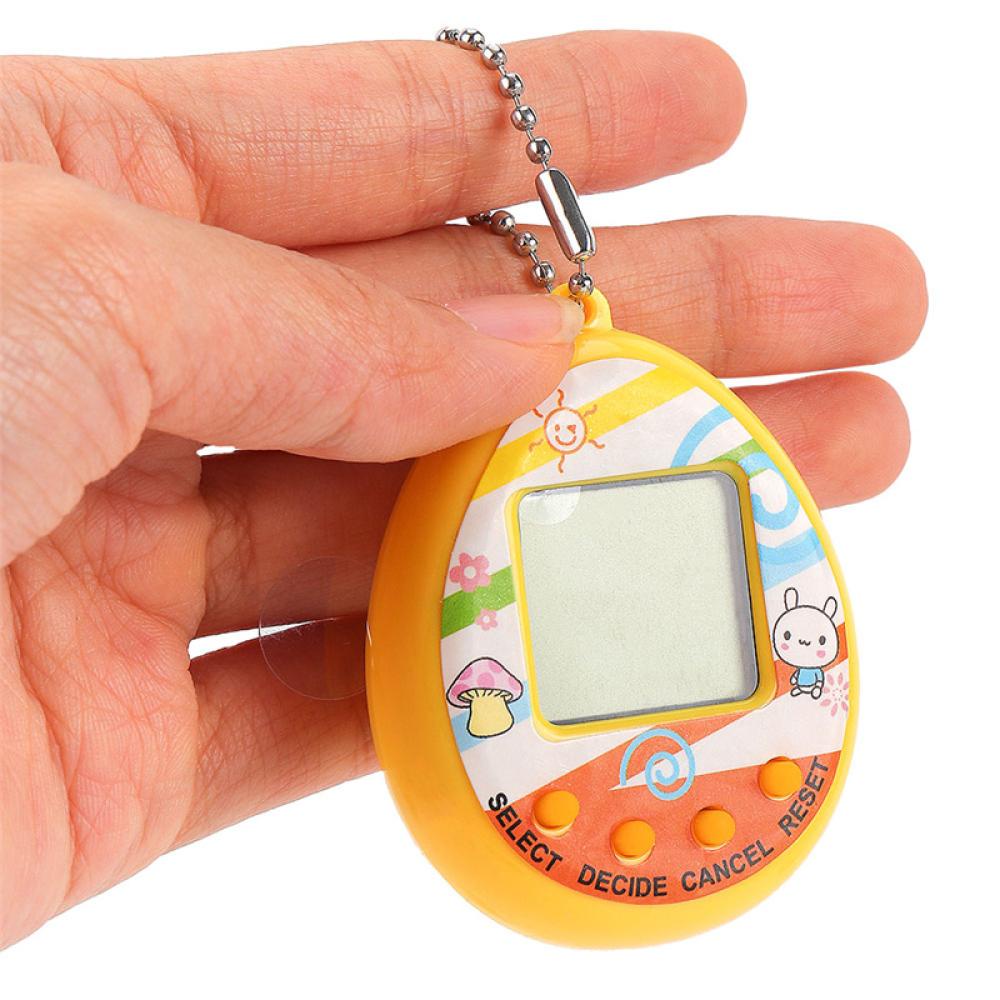 Timekey B6P7 Mainan Tamagotchi Hewan Peliharaan Virtual Elektronik 168 In 1 Genggam Tangan