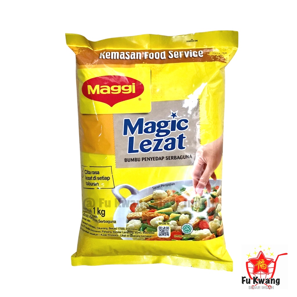 

NG Maggi Magic Lezat 1 kg / Bumbu Penyedap Rasa Serbaguna