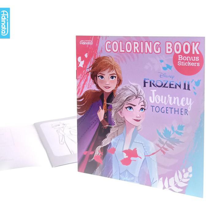 JUAL FROZEN JOURNEY TOGETHER COLORING BOOK S - ADINATA / BUKU MEWARNAI ANAK TERPOPULER