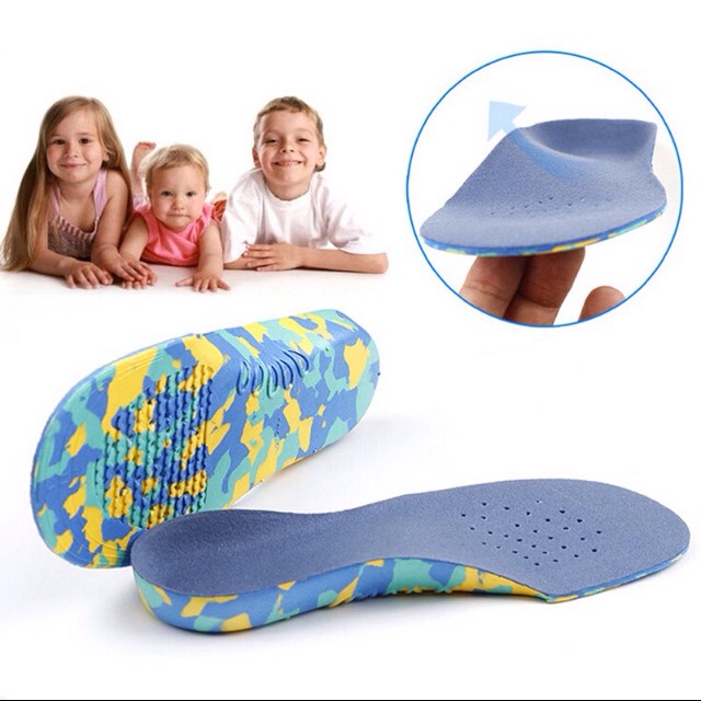 Insole Flat Foot Anak-anak / Insole Kaki Bebek / Insole Kaki Datar / Alat Terapi / Kesehatan