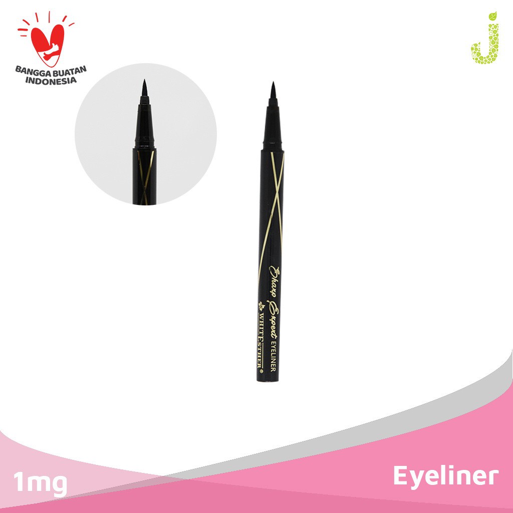 MINIGO Whitesther Sharp Expert Eyeliner (Water Proof) / Eyeliner Spidol