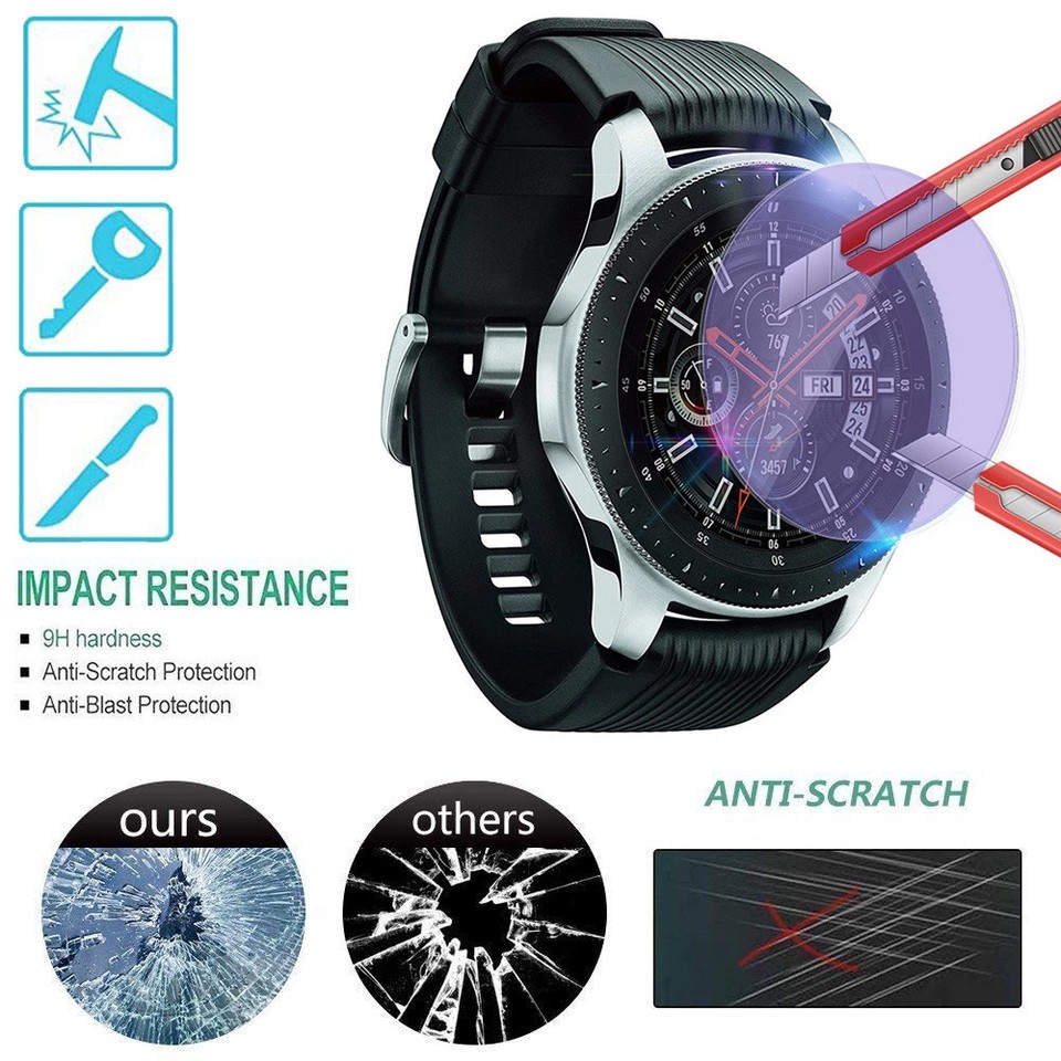 Tempered Glass Blue Light Samsung Galaxy Watch 42mm - 46mm