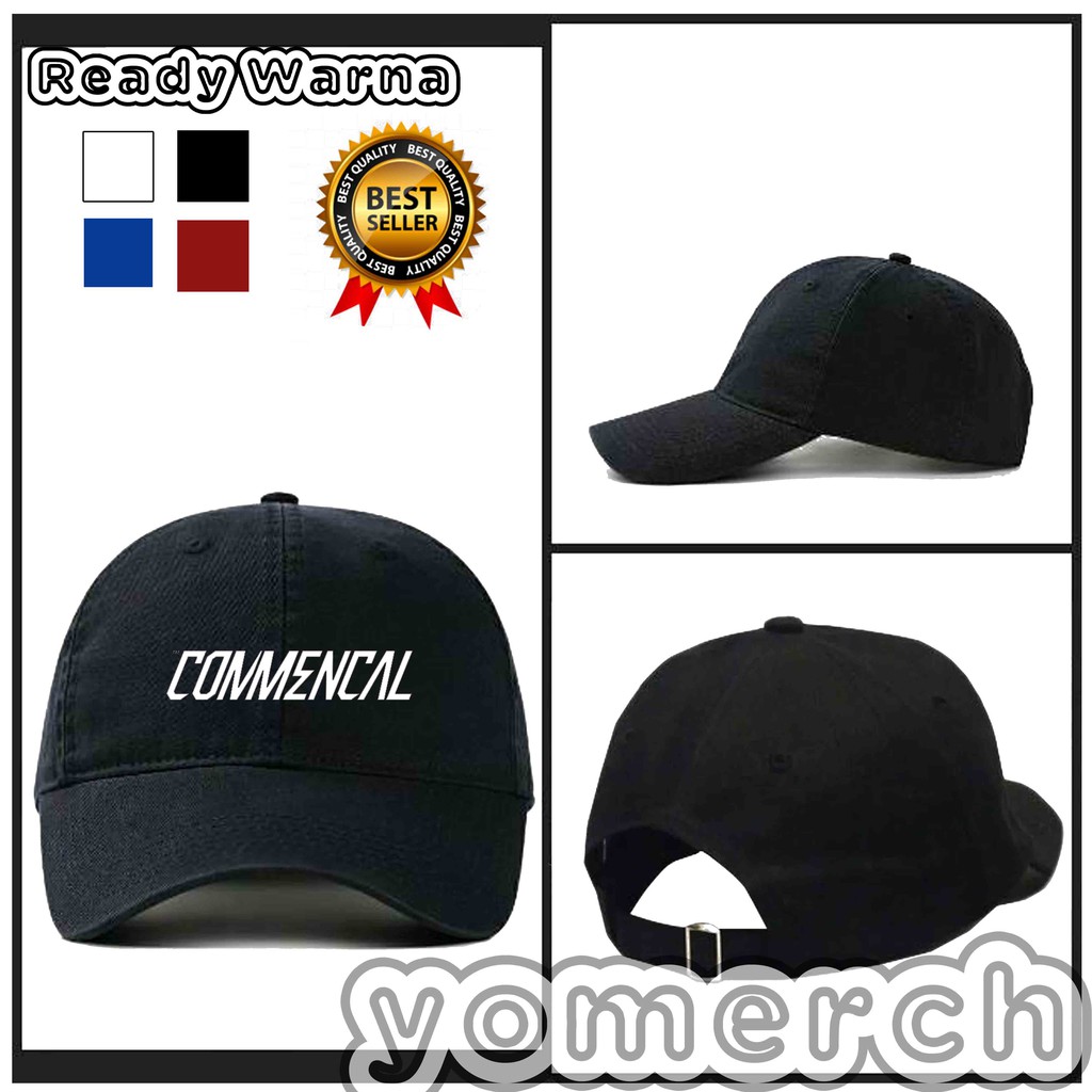KEREN Topi Baseball COMMENCAL Simple Pria Wanita Yomerch