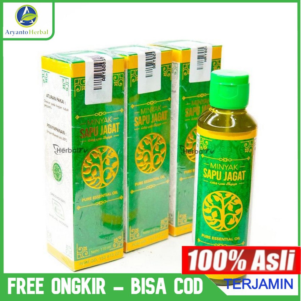 Minyak Sapu Jagat 100% ORIGINAL - Minyak Balur Khasiat Lengkap Herbal Sapu Jagat