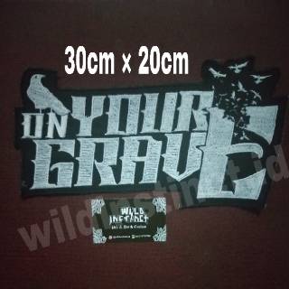  Custom  Patch Bordir  Emblem Ukuran Besar Back Patch 