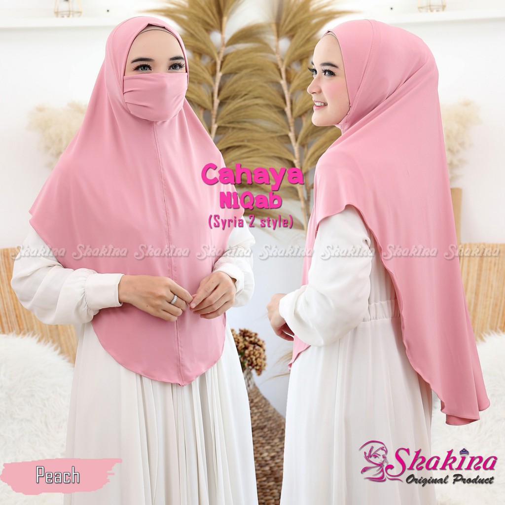 Jilbab Syari Cahaya Niqab Ori Shakina Danisha Hijab-3