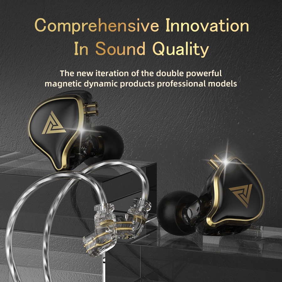 QKZ ZXD Premium Basshead Earphone with MIC alt EDX pro