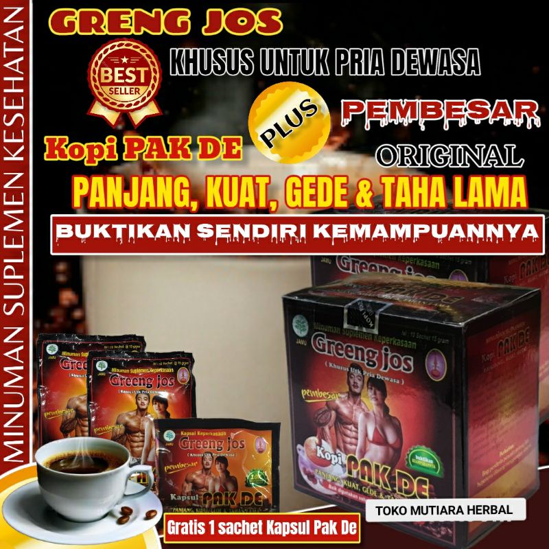 

KOPI PAK DE GRENG JOS ORIGINAL|KOPI STAMINA PENMBAH VITALITAS
