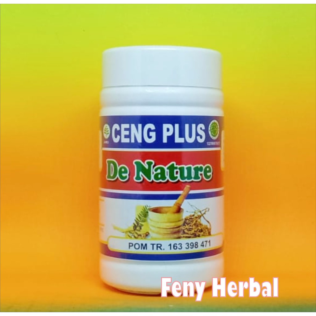 Obat Stamina Kuat Pria Ceng Plus De Nature Herbal