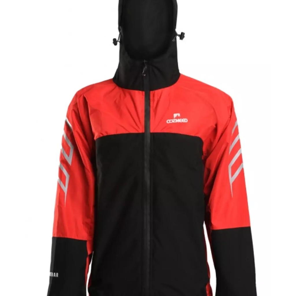 Jaket Cozmeed Kalapatar Hitam Merah