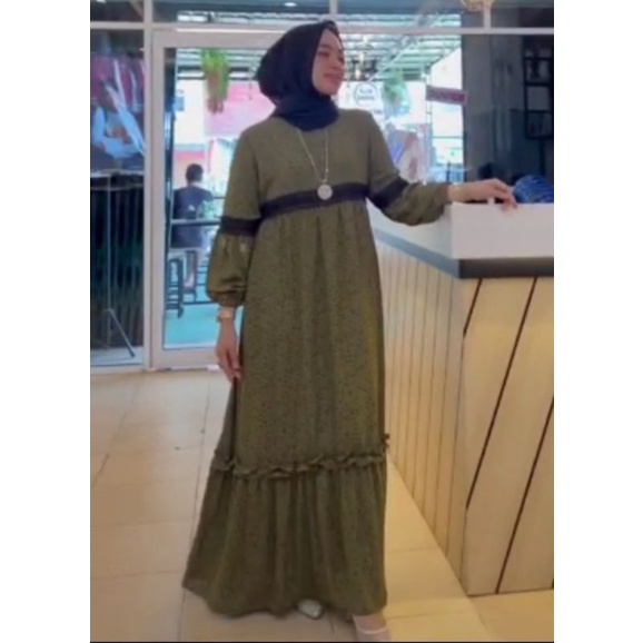 HAURA DRESS Gamis Cantik EFFONi