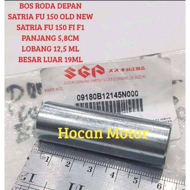 BOS BOSH RODA DEPAN SATRIA FU 150 LAMA DAN NEW SATRIA FU 150 F1 INJEKSI  09180-12145-000 ASLI SGP