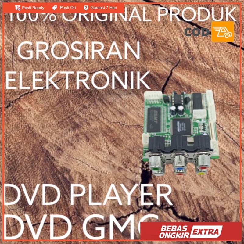 RCA MODUL MESIN DVD GMC DVD PLAYER - PACKING BUBBLE