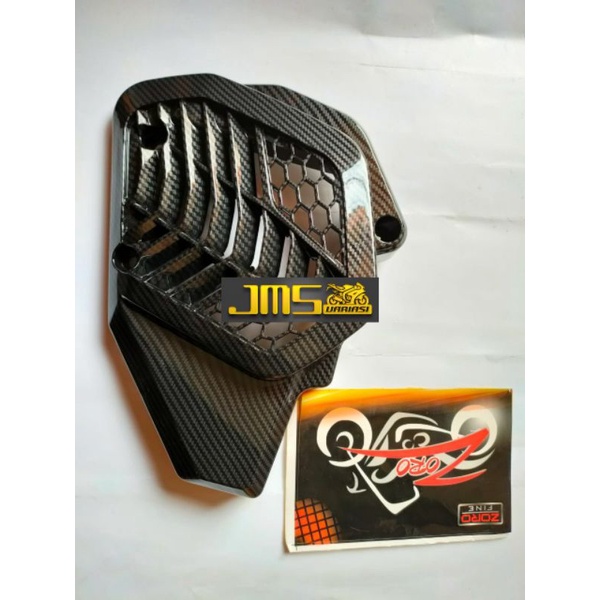 cover tutup carbon radiator adv dan pcx 150 zoro pnp