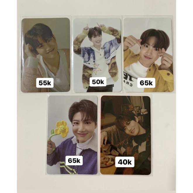 photocard pc treasure junkyu - ch2 white, ch3 first press, treasure effect blue, tss bunga, treasure