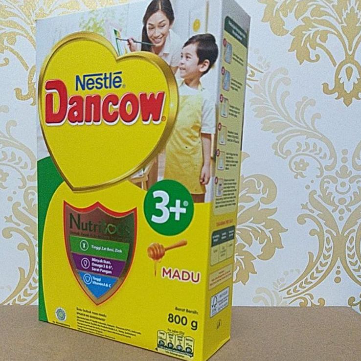 

[KODE BARU ] Dancow 3 + Vanila,Madu,Cokelat 800gram Exp Feb 2022 TERMURAH!!!