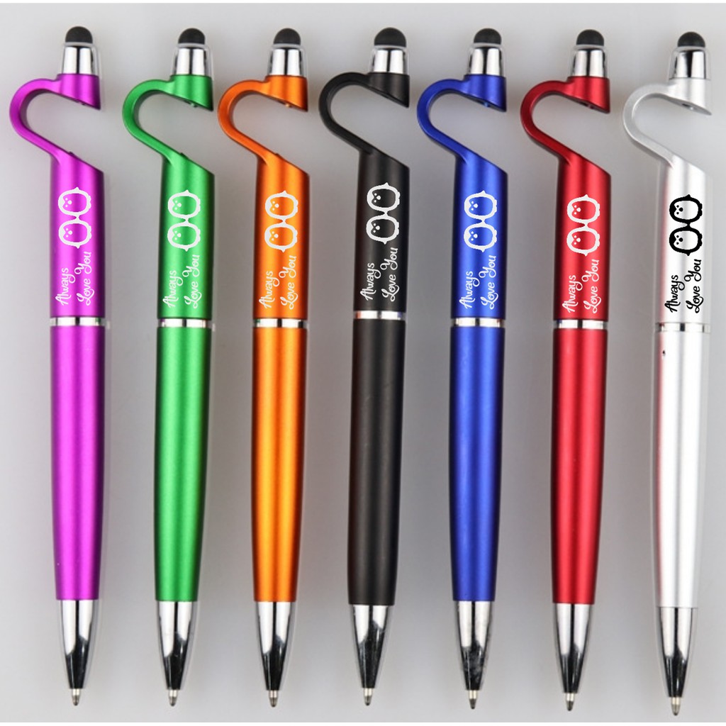 

PULPEN STYLUS LENGKUNG 909 DENGAN CETAK LOGO/TULISAN (SOUVENIR PEN, PENA BOLPOIN, BOLPEN)