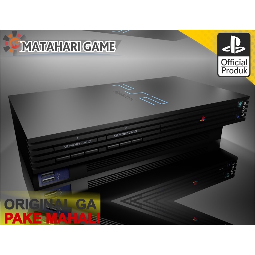 Paket: Stik Wireless PS2 Sony Playstation2 FAT HARDISK 250GB-40GB