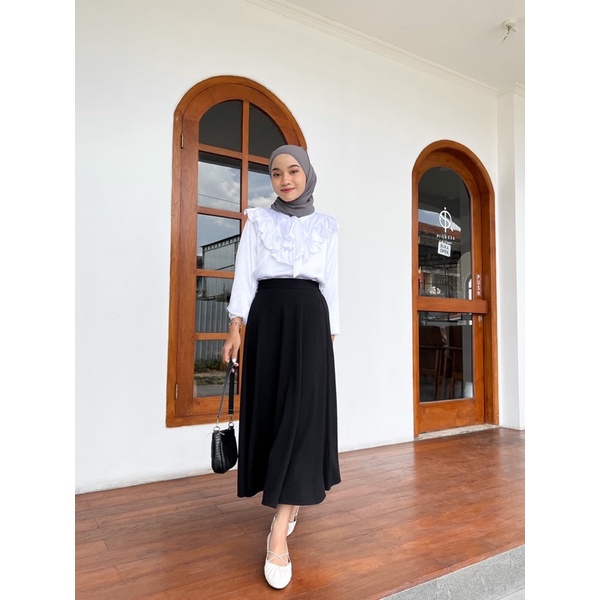 ARUNA BLOUSE / blouse korea / korean blouse / blouse silk