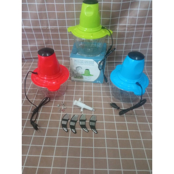 Blender kapsul besar meat grinder pisau cutter/Blender stenlis mesin pengiling daging