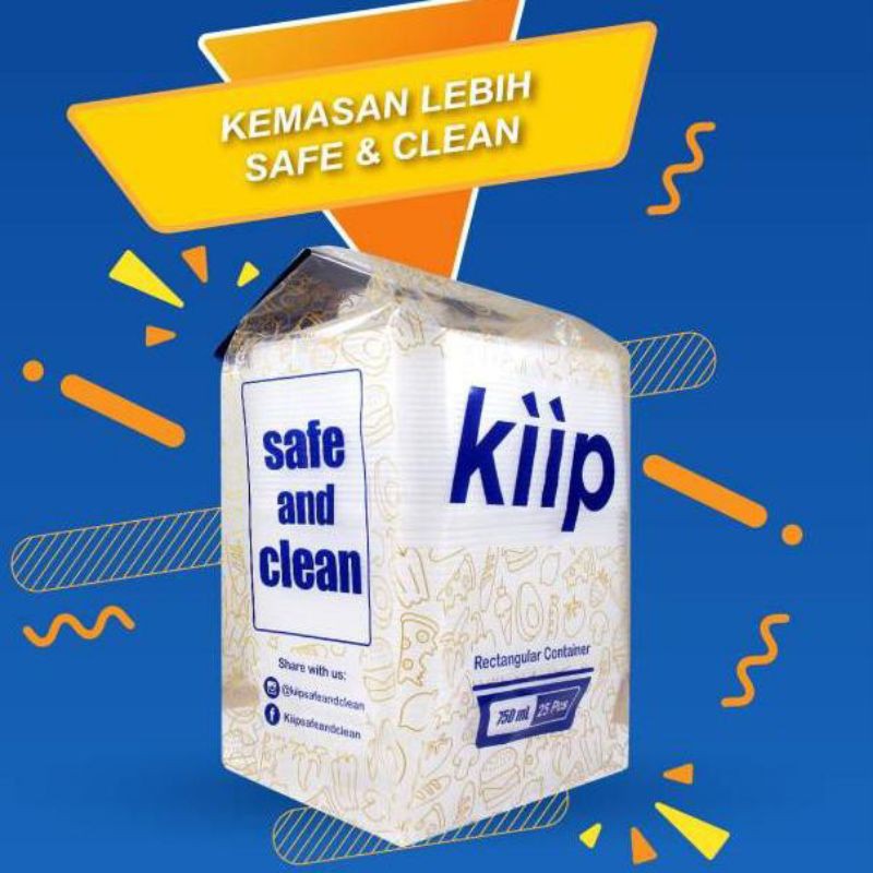 Thinwall 750ml kotak persegi