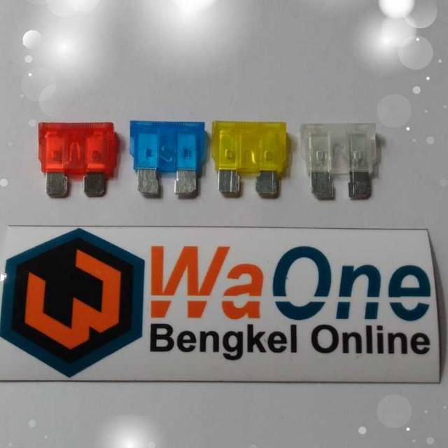 Sikring Tancap DX 10A 15A 20A 25A 30A 10 A 15 A 20 A 25 A 30 A Sekring Blade Besar Fuse Motor Mobil Ampere