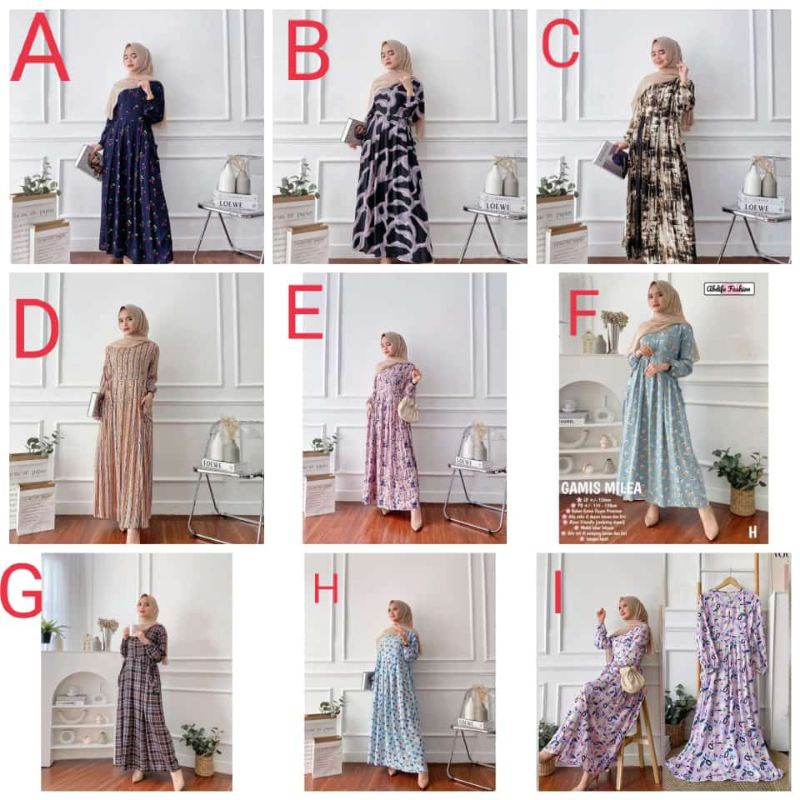 Gamis Homedress / Dress Katun Rayon / Dress Gamis