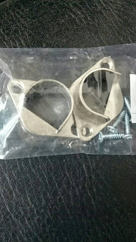 Dop Pipa Bulat 1 Inch 25mm Setengah Lingkaran Bracket Topi Hf0502 Pipa Besi Stainless Bulat