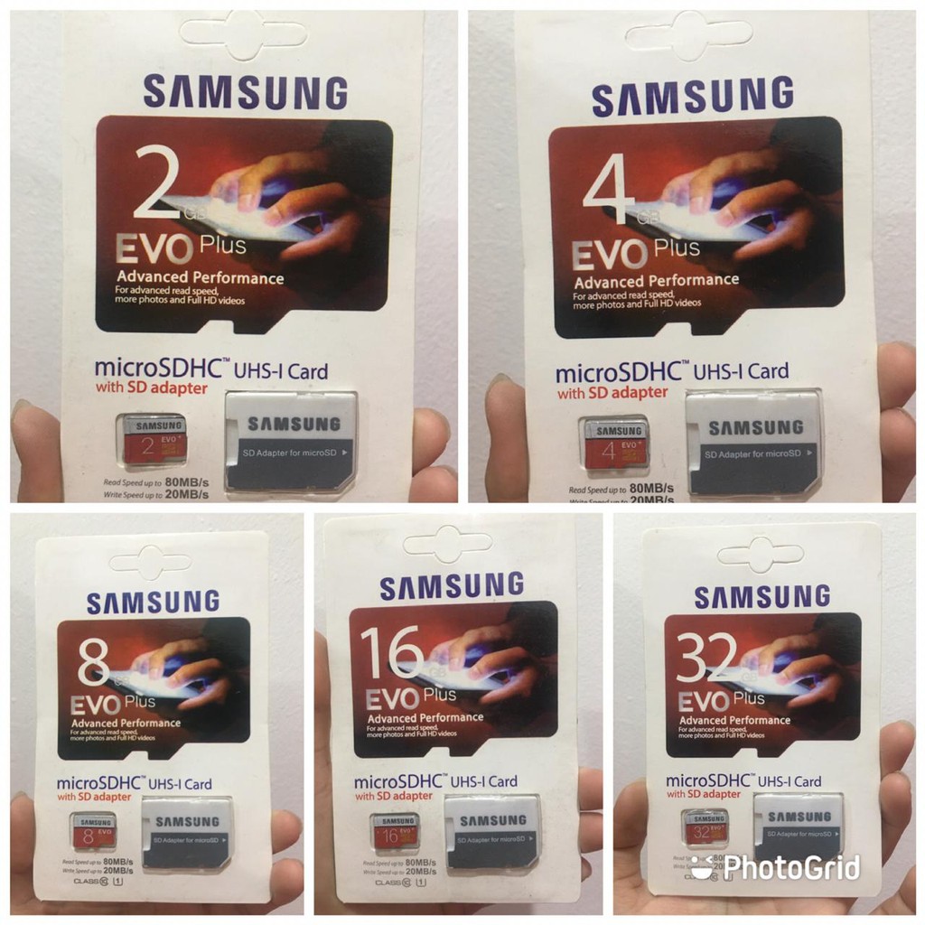 Memory Samsung + Adaptor 2gb 4gb 8gb 16gb 32gb / mmc / mirco SD