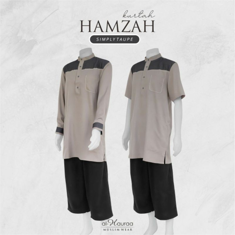 KURTAH HAMZAH | KOKO POLOS AL HAURAA