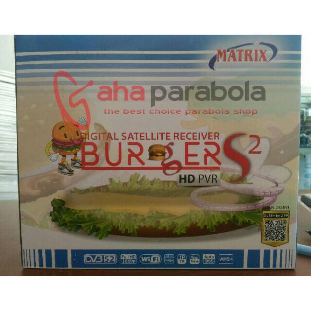 Receiver Parabola Matrix Burger S2 K5S