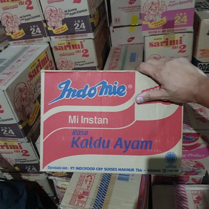 

CTN 40S - KALDU AYAM - MIE INDOMIE KUAH atayatoko