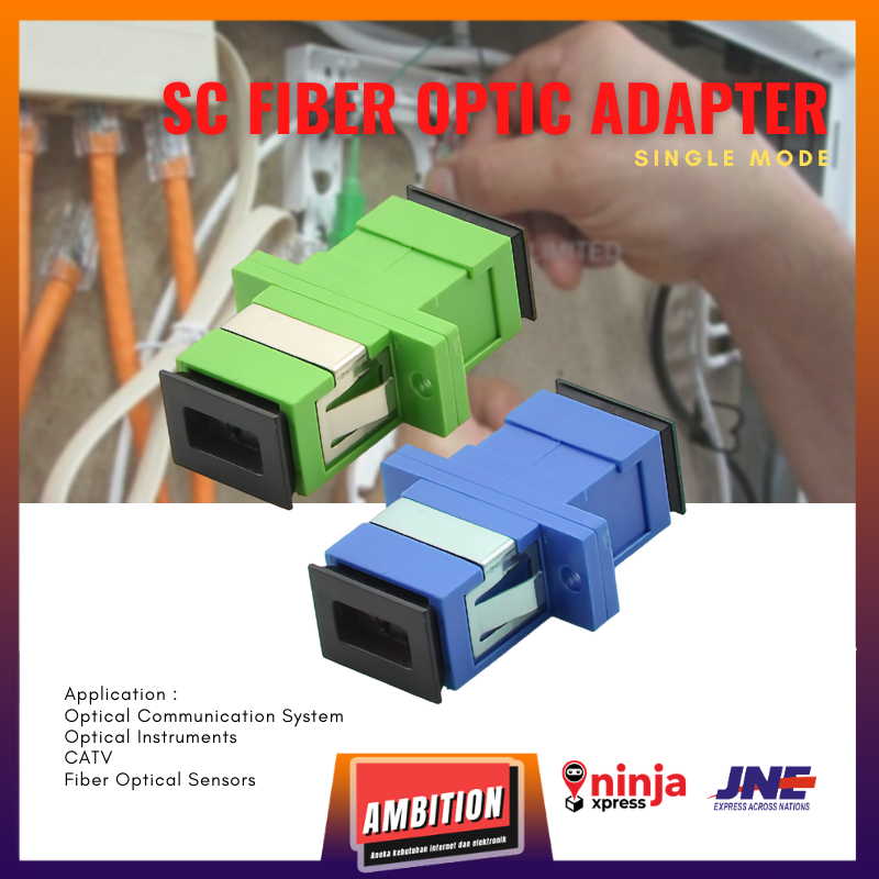 [COD] Adapter SC UPC Fiber Optical Sensors / ADAPTOR OPTIK OPTIC / FO FIBER