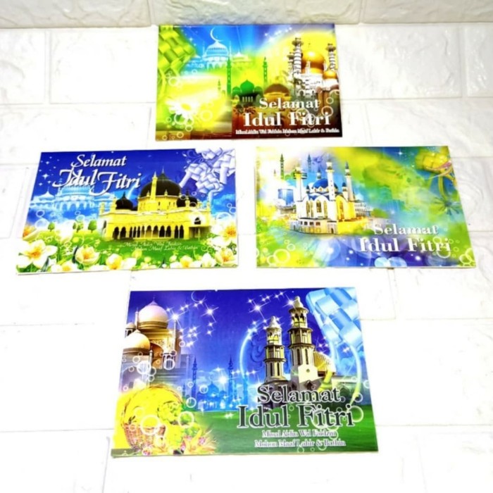 

kartu lebaran sedang kartu ucapan idul fitri lebaran surat
