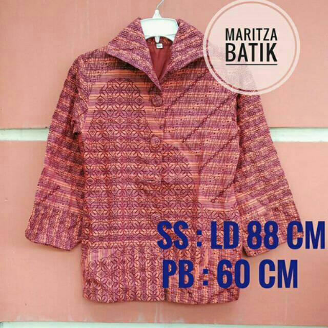 Blus tenun lurik