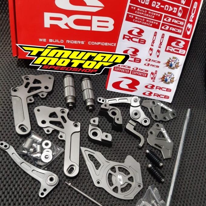 FOOTSTEP UNDERBONE RCB S2 V2 MX KING SILVER