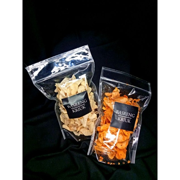 

Basreng Kriuk Potongan Tipis Bakso Goreng Krispi Renyah