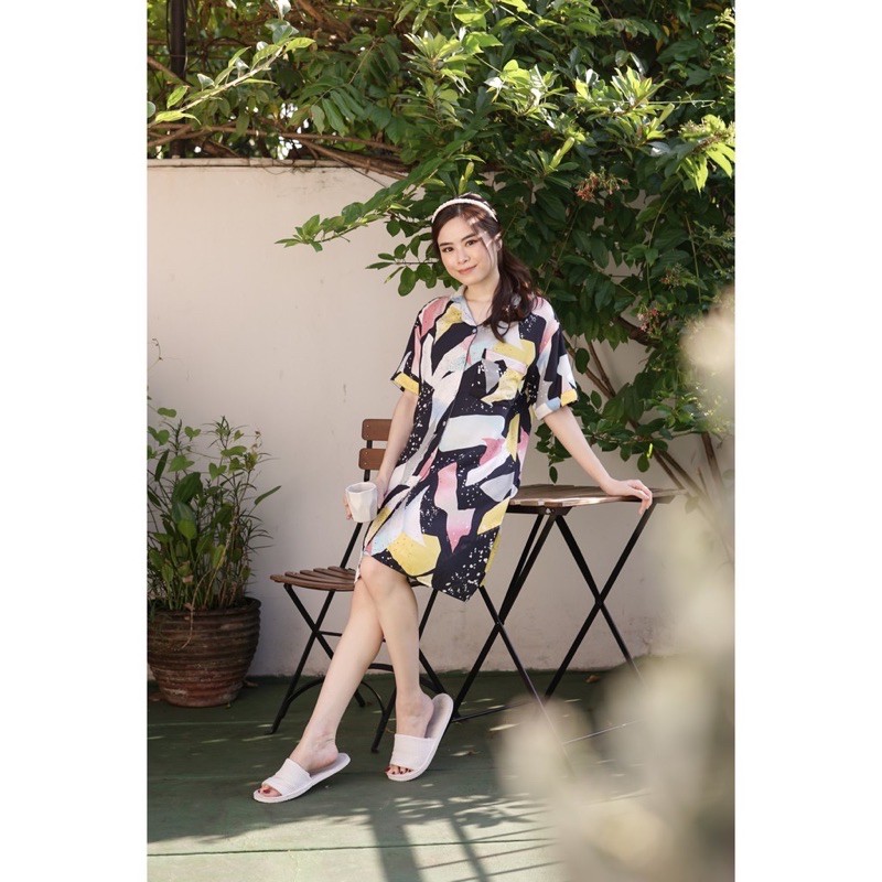 BT CAMILE DRESS / PIYAMA / BAJU TIDUR / DRESS TIDUR