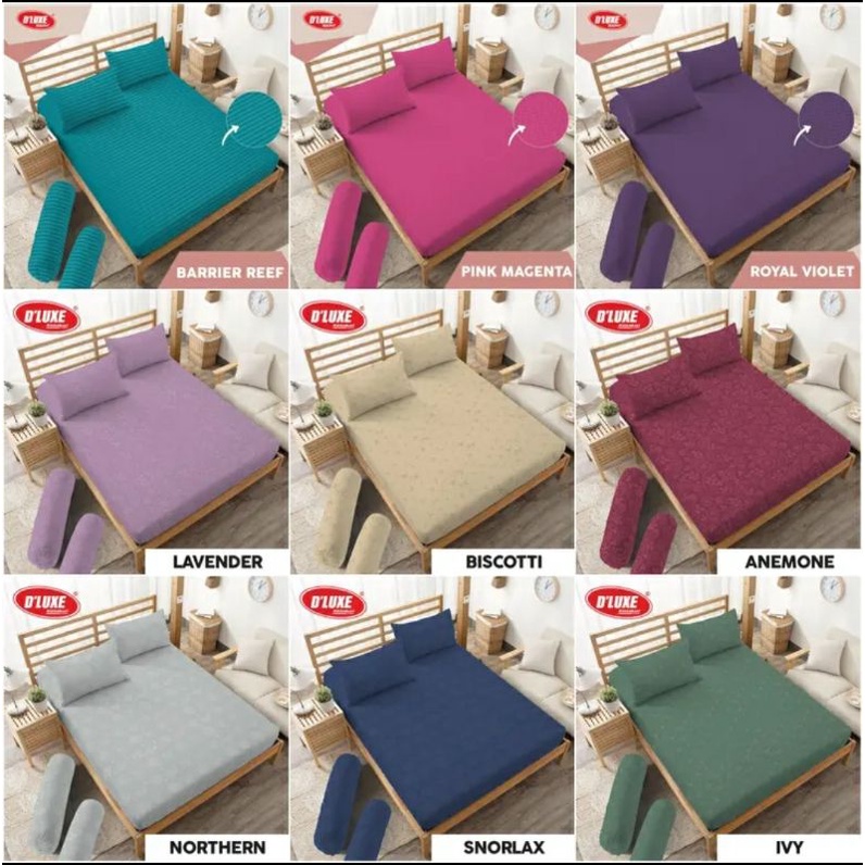 Sprei Kintakun Deluxe Murah - Original Kintakun - Sprei Kintakun Polos 180*200 - sprei polos