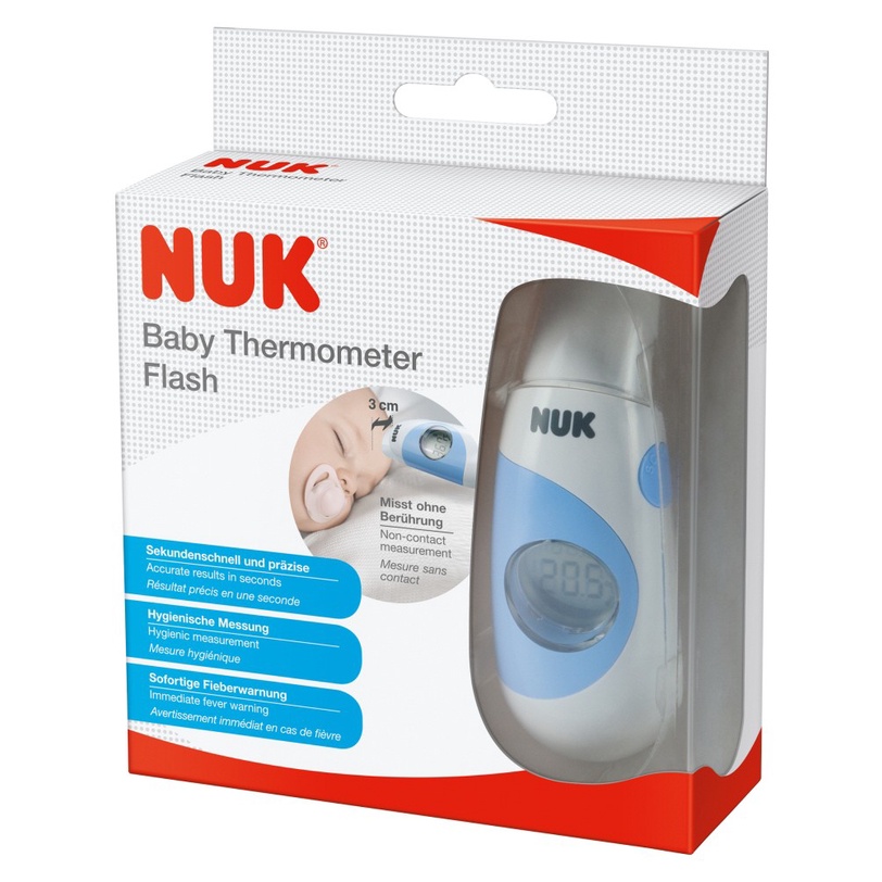 NUK Termometer Digital Infrared Bayi Alat Ukur Suhu Baby Thermometer Teson Homeliving