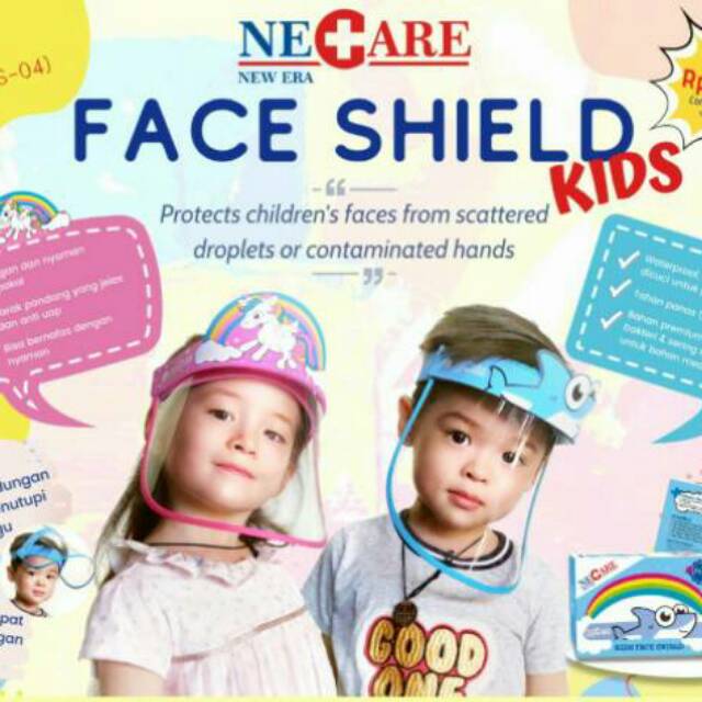 NEW ERA KIDS FACE SHIELD PELINDUNG WAJAH ANAK NEW ERA FS 04