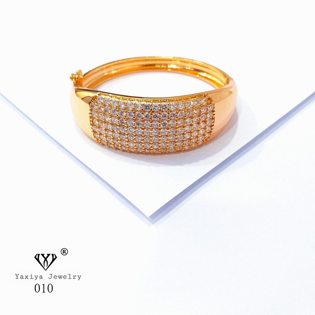 

Gelang Lapis Emas Permata Perhiasan Imitasi Gold Yaxiya Jewelry 010