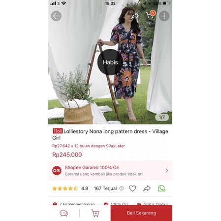 Lolliestory Nona Long Pattern Dress